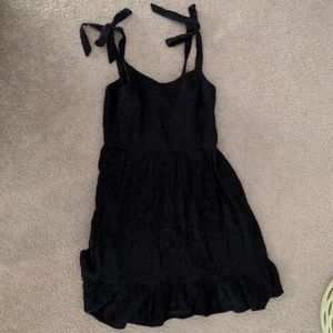 Summer dress small cotton black old navy